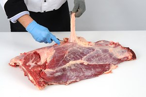 Neck and Chuck Roll – Seam Cut - Splenius Muscle Meat Cut Spec Step 13